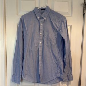 Men's J Crew Blue Button-Down Shirt